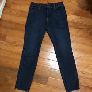 Mott and Bow Jane Jeans with fringed hem.